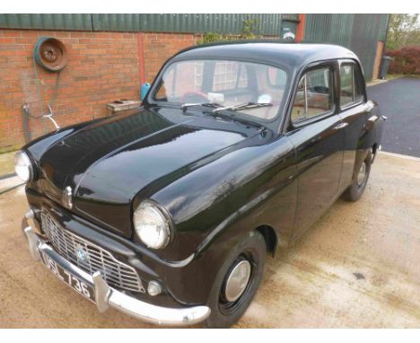 A Classic Car. A 1955 Standard 10, registration USL736, odometer reading 66502, with V5 and MOT certificate (even though MOT 
