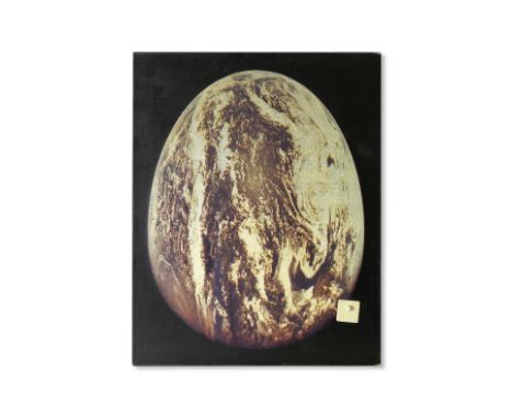 ALAIN JACQUET  (1939 -2008)Qui vole un oeuf ...  1987  monogrammé, titré et daté 1987 au revers sérigraphie et antivol en pla
