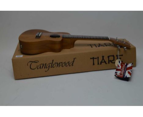 A Tanglewood Tiare electric ukulele TWT13e, 62cms high, with box.