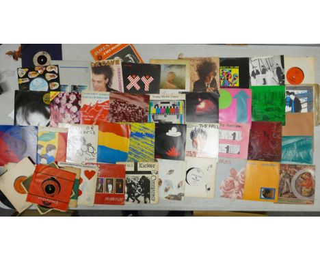 A collection of 1980's Alternative &amp; Pop 7" singles including ABC, Delta S, Josef K, The Fall, Young Marble Giants, Nick 