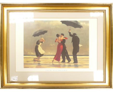 Gilt Framed Jack Vettriano Print, 53 x 66cm 