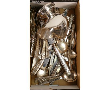 A collection of quality Silver plated cutlery. 