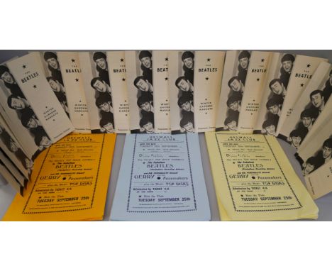 Beatles flyers, posters, programmes, later print