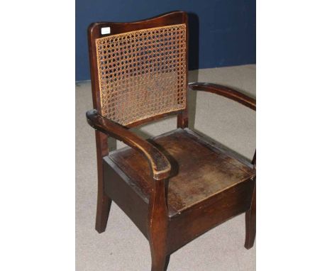 COMMODE CHAIR 
and another chair (2)