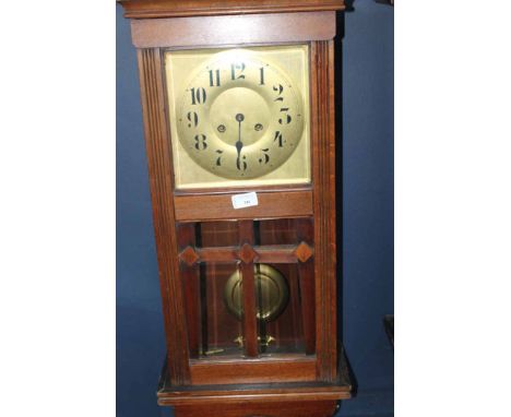 MAHOGANY WALL CLOCK