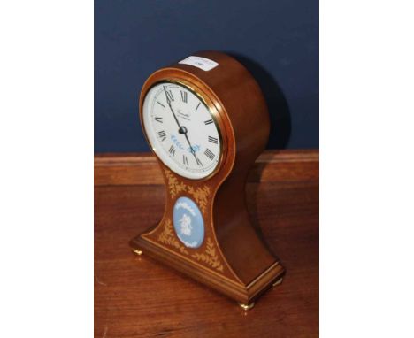 REPRODUCTION BALLOON CASED MANTEL CLOCK