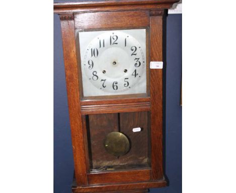 OAK WALL CLOCK