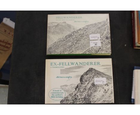 Wainwright [Alfred], Fell Wanderer, first edition, published by Westmorland Gazette 1966, and a copy of Ex-Fell Wanderer, pub