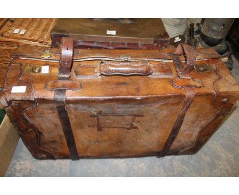 Vintage leather case