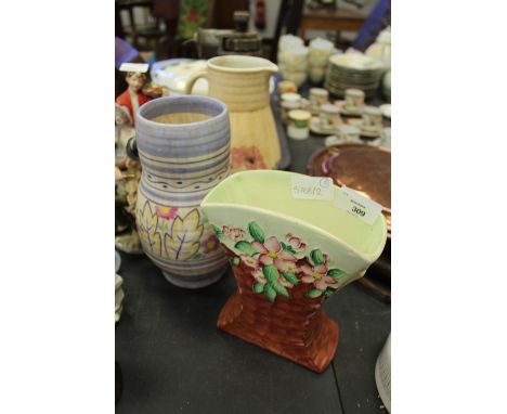 3 Vintage Vases including Maling &amp; Radford