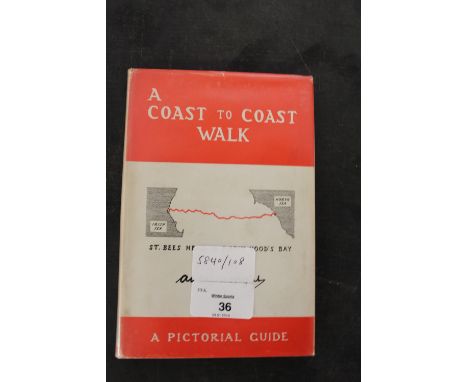 Wainwright [Alfred], A Coast to Coast Walk, first edition, 5th impression, published by the Westmorland Gazette, 1973, with d