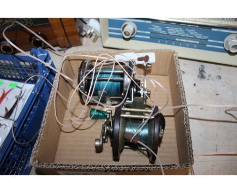 Vintage Penn no.85 Bakelite Multiplier Reel and a Buccaneer by Intrepid Vintage Multiplier Reel