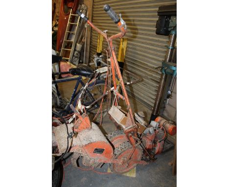 Two vintage rotavators
