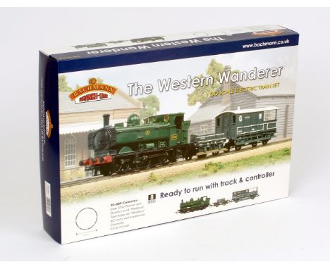 OO gauge. Bachmann 30-080 The Western Wanderer DCC ready train set, comprising: Class 57xxx Pannier Tank 0-6-0 GWR green '870