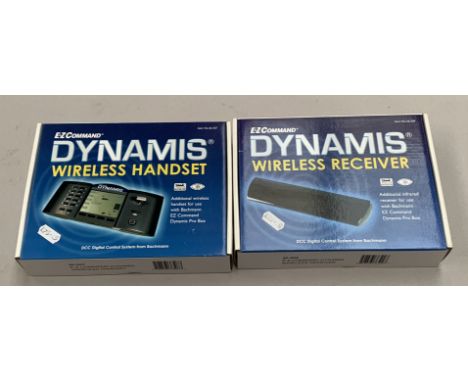 Two Bachmann E-Z Commannd Dynamis items: 36-509 Wireless Receiver; 36-507 Wireless Handset. Boxed and E. (2)