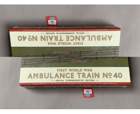 OO gauge. Bachmann 30-325 First World War Ambulance Train No. 40 Special Commemorative Edition set, comprising: GWR City Clas