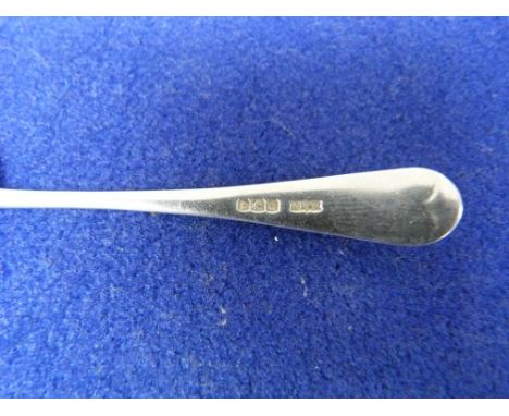 A Georgian silver Toddy Ladle, by Edward Mayfield, hallmarked London, of small size with plain bowl and twisted whalebone han