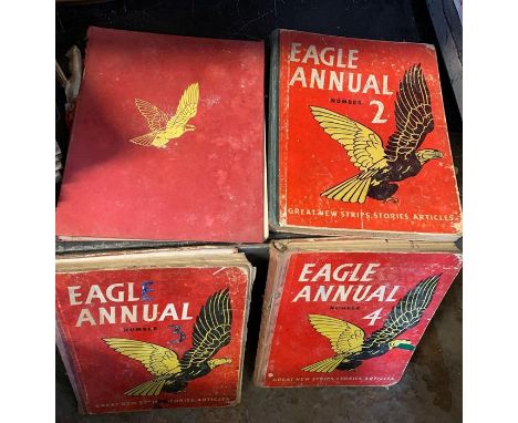 Quantity of Eagle annuals &amp; other vintage comics
