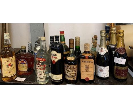 Valentines finest scotch whisky together with Crown Royal whiskey from Canada &amp; other spirits