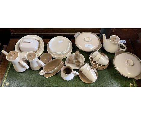 Extensive Poole Pottery dinner service 