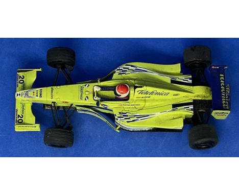 Minardi F1 1:32 Scalextric slot racing car unboxed with some ageing fair, good condition. We combine postage on multiple winn