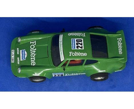 Porsche Carrera RS 1:32 Scalextric slot racing car unboxed with some ageing fair, good condition. We combine postage on multi