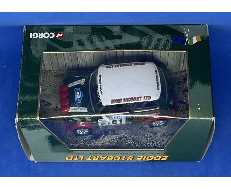 Eddie Stobart 2001 MSA British Rally Championship Mini 1:36 Scale from Corgi's Classics Range ref CC82204 still in its Origin