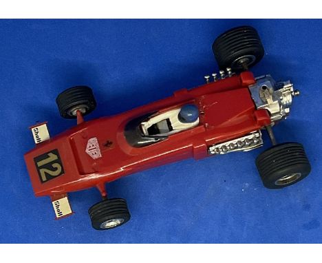 Ferrari 312 B2 ref c-025 1:32 Scalextric slot racing car unboxed with some ageing fair, good condition. We combine postage on