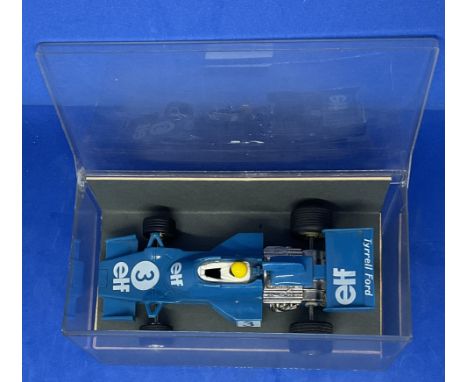 Tyrrell (Ford) ref C-121 010 1:32 Scalextric slot racing car boxed with some ageing good condition. We combine postage on mul