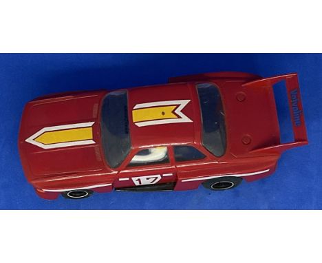 BMW 3.0 CSL 1:32 Scalextric slot racing car unboxed with some ageing fair, good condition. We combine postage on multiple win