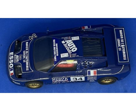 Bugatti EB 110 LM 1:32 Scalextric slot racing car unboxed with some ageing fair, good condition. We combine postage on multip
