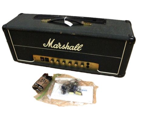 MARSHALL AMP - Brand New Valves and Overhall with receipt and guarentee. ( over &pound;260 paid for overhaul by Marshall )&nb