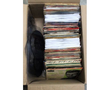 A collection of approx 150 singles 45s and some eps Mostly Rock n Roll and Pop Records from the 1950s and 60s and 70s plus so