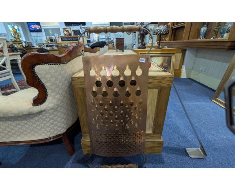 R Curtis Jerez 1979 Shop Display Oversized Cheese Grater, measurers 40'' high x 17'' wide.