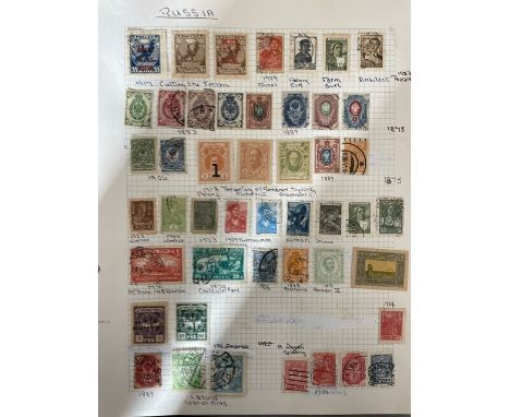 Stamps Superb Russia Col'n Fairly Complete From 1864 To 1998 - Mint Or Used, Nicely Written Up From 1920 Sets And Part Sets U