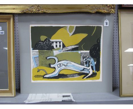 •After Keith Vaughan (1912-1977) *ARR, The Walled Garden, artist proof, signed in pencil in the margin, with William Weston G