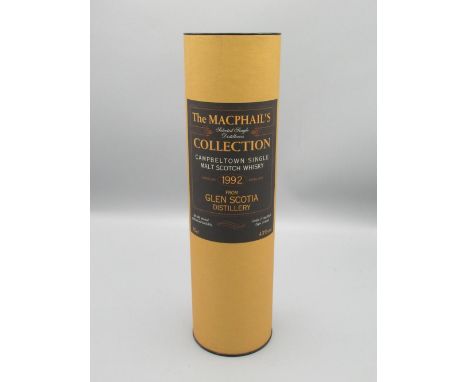 The MacPhail's Collection 1992 Campbeltown Single Malt Scotch Whisky from Glen Scotia Distillery 43%vol 70cl 