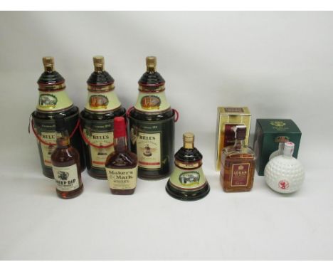 Logan 12 year old De Luxe Scotch Whisky 43%vol 70cl, St. Andrews Clubhouse Classic Blended Scotch Whisky 40&vol 70cl, Sheep D