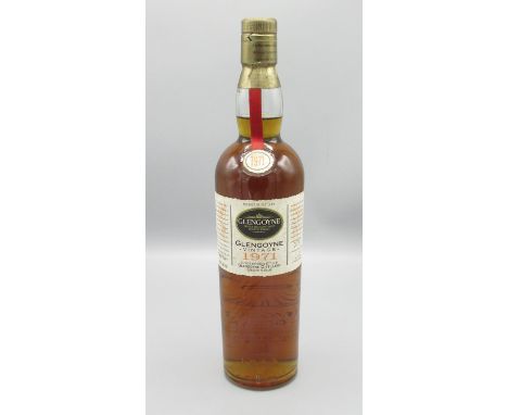 Glengoyne Vintage 1971 No.74 of 2100 bottles, Single Highland Malt Scotch Whisky, 70cl 48.5%vol 