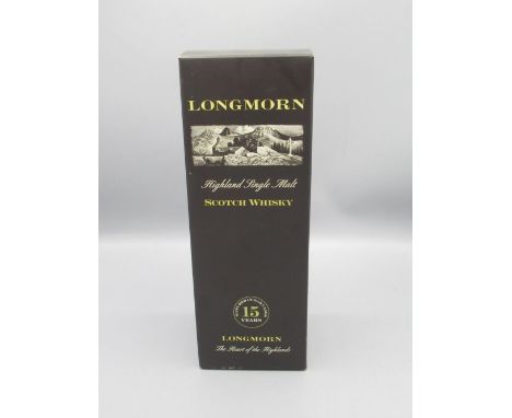 Longmorn 15 year old Highland Single Malt Scotch Whisky, 45%vol 700ml 