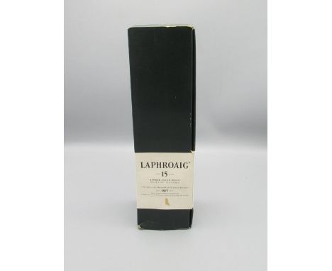 Laphroaig 15 Year Old Single Islay Malt Scotch Whisky, 43% vol 70cl 
