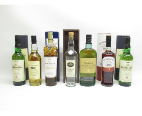 Tullibardine 1993 Single Highland Scotch Whisky 40%vol 70cl (x2) The Singleton of Dufftown 12 year old  Single Malt Scotch Wh