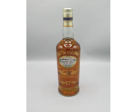 Bowmore 17 year old Islay Single Malt Scotch Whisky, 43%vol 70cl 