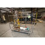 2010 Koss Skid Mounted Portable Heat Exchanger, Motor, 230/460V, Includes PD 340 1.5" CT Flow Meter,