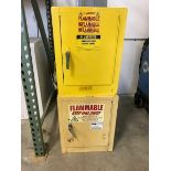 Justrite/Eagle Flammable Storge Cabinets (Loading Fee $50) (Located Bismarck, ND)