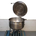 Cleveland Steam Kettle Model KDL-30-F Kettle, direct steam, 30-gallon capacity, full steam jacket