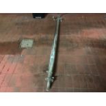 Double Tube Heat Exchanger - Aprox. 6 ft. L with 2" Clamp Fittings (Loading Fee $25) (Located
