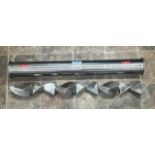 Aprox. 4" Stainless inline Admixer with Tri-Clamp Ends (Load Fee $50) (Located Harrodsburg, KY)