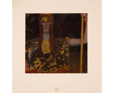 Klimt, Gustav.Das Werk. Ausgeführt in der K. K. Hof- und Staatsdruckerei. 3. Lieferung (von 5). Mit 10 Tafeln, davon 2 in far