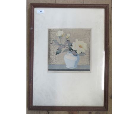 A limited edition print, 'The Rose'